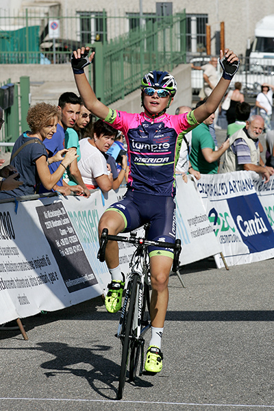 Andrea Montoli vince a Villaguardia (Foto Kia)