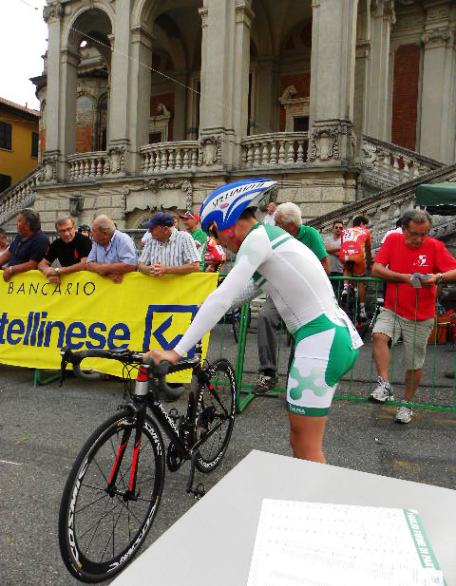Luca Rastelli Campione regionale lombardo cronometro allievi (Foto Kia)