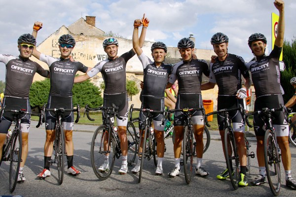 05/09/15 - Kaplice (Cze) - 2 Tappa - Tour of South Boemia - Ceske Velenice - Kaplice (Cze) - 158 km nella foto:  il Cycling Team Friuli festeggia la vittoria a Kaplice © Riccardo Scanferla