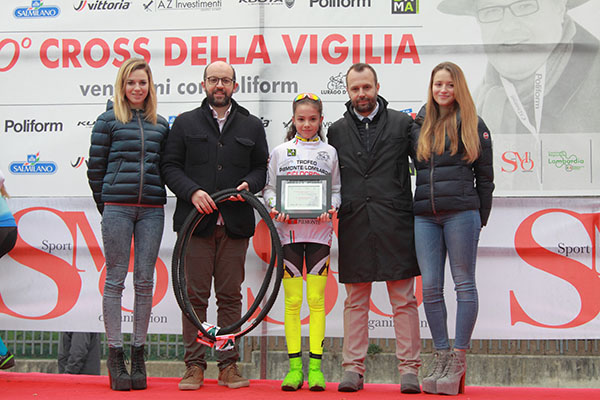 Challancin in maglia di leader classifica generale Trofeo Lombardia (Foto Kia)