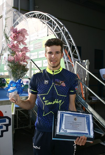 Alberto Zanoni vincitore gara (Foto Berry)