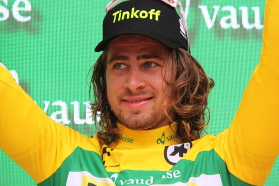 Peter Sagan in maglia Oro (Foto JC Faucher)