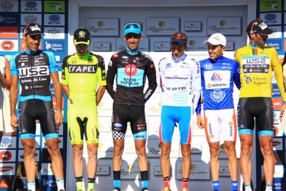 Leaders classifiche speciali Giro Portogallo (Foto Jean Claude Faucher)