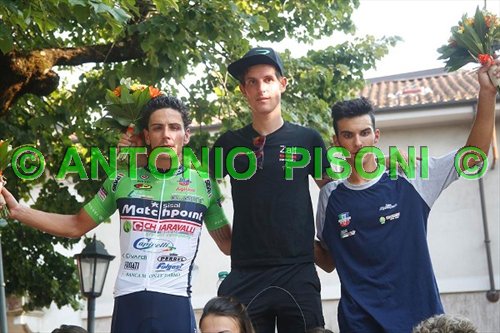 da sx Pacioni, Gaggia e Perego, podio Casalnoceto (Foto Pisoni)