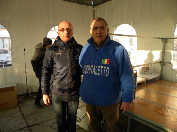 Da sx, Simone Pezzini e Fausto Armanini, Organizzatori del Ciclocross dell'Epifania (Foto Nastasi)