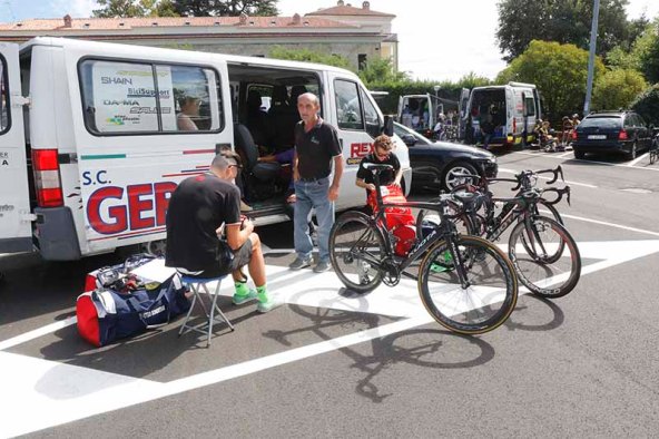 SC Gerbi oggi vittima di un furto di 3 biciclette (Foto Pisoni)