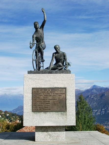 Monumento al Ciclista Piazzale Santuario Madonna del Ghisallo