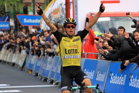 Primoz Roglic vince 4^ tappa Vuelta Ciclista a Pays Vasco (Foto Jean Claude Faucher)