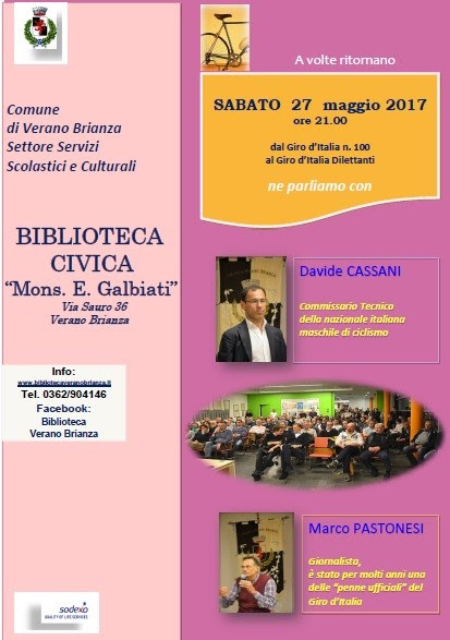 27.05.2017 - Cassani e Pastonesi