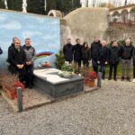 Casalguidi e Sesto Fiorentino (Toscana) – La Nazionale di Ciclismo e tutto lo Staff rendono omaggio a Franco Ballerini e Alfredo Martini