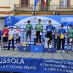 Gussola (Cremona) – Allievi : Cronoindividuale Sulle Strade della Ciclovia del Vento “Campionato Regionale Lombardo” 1° Paolo Favero (Pool Cantù-GB Team)