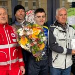 Biella – Esordienti 1° e 2° anno : Aspettandop il Giro-1° Trofeo Croce Rossa di Biella sotto la pioggia