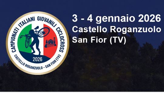 Castello Roganzuolo di San Fior (Treviso) – Campionato Italiano CX Giovanile categoria Allievi 1° anno “1° Alex Nathan Longhi” : Comunicato della Giuria FCI