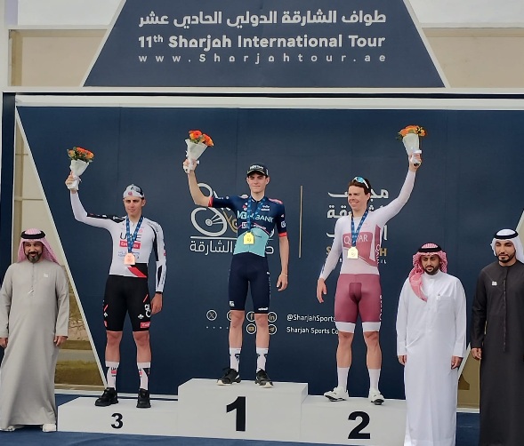Sharjah Fort – Lorenzo Nespoli (Team MBH Bank-CSB-Telecom Fort) vince la 3° tappa “ITT” del  Tour Of Sharjah