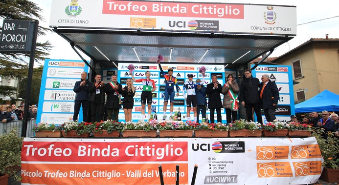 Cittiglio (Varese)  – Domenica il Trofeo Binda-Comune di Cittiglio e il Piccolo Trofeo Binda-Valli del Verbano : Elenco di tutte le Atlete partenti