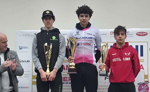 Altivole (Vicenza) – Juniores 22° Trofeo Ristorante Alla Colombera : 1° Patrik Pezzo Rosola (Nordest), 3° Marco Zoco (Bustese Olonia)