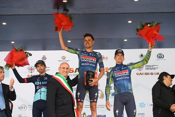 Nuoro (Sardegna) – Filippo Zana  (Soudal Quick Step), Mattatore nella 4° Tappa del 30° Giro di Sardegna con “Tappa e Maglia”; Tutte le classifiche complete