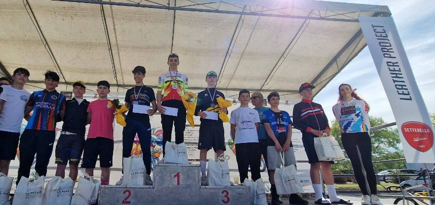 Ponte a Egola (Pisa) – Pasqualando Esordienti : Di Domenico tra i secondo anno e Pupillo tra i primo anno; Andrea Mucciarelli (Busto Garolfo) 9°