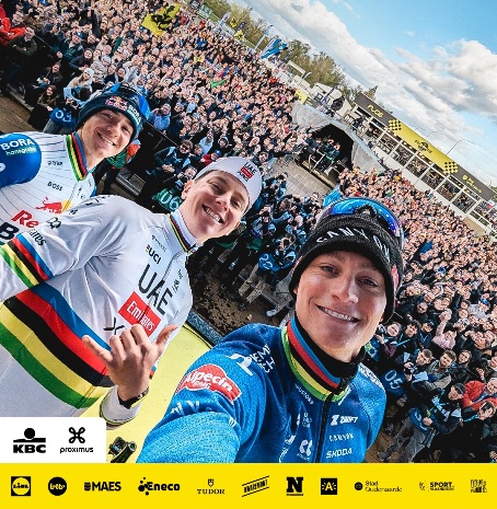 Oudenaarde (Belgio) – Professionisti “110° Giro delle Fiandre” : 1° Tadej Pogacar (Uae Team Emirates XRG)