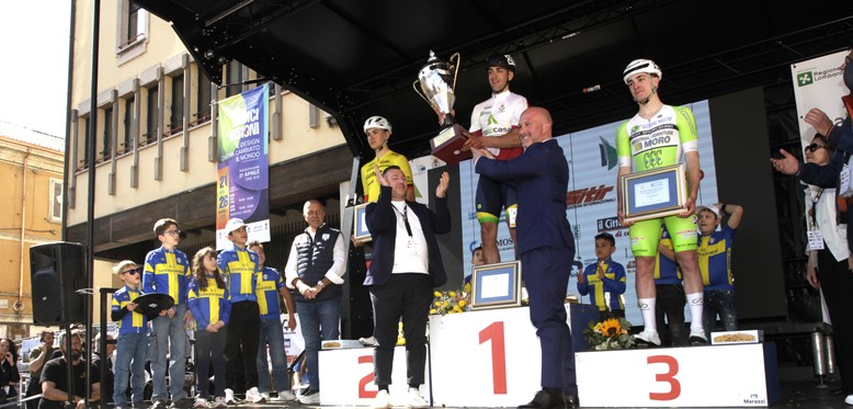 Melegnano (Milano) – Juniores, 45° Gran Premio del Perdono : 1° Paolo Marangon (Team Guerrini-Senaghese)