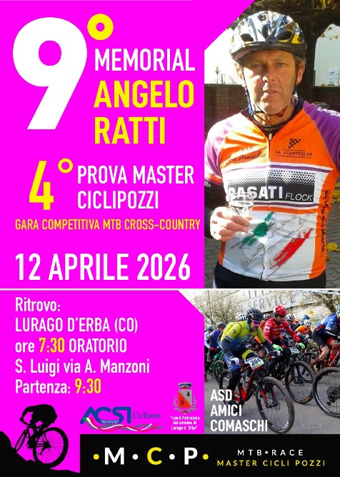 Lurago D’Erba (Como) -4° Prova  Master Cicli Pozzi – 9° Memorial Angelo Ratti