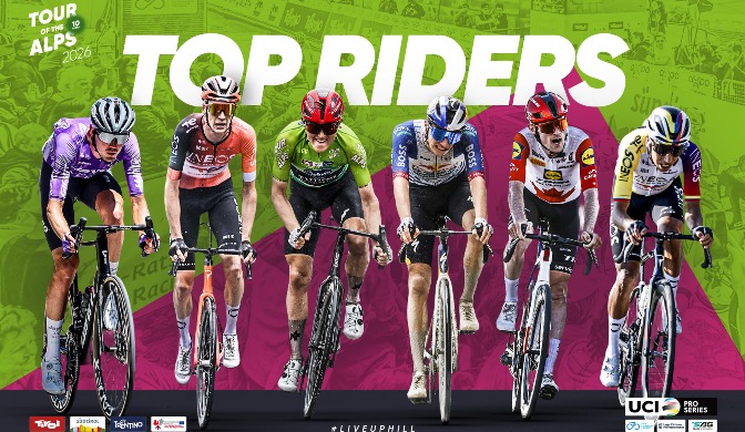 Arco (Trento) – Tour of the Alps 2026 con gli occhi del Mondo sull’ “Euroregio”