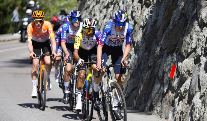 Val Martello (Alto Adige) – 49° Tour of the Alps : Giulio Pellizzari  (Red Bull-Bora Hansgrhoe) “Tappa e Maglia”