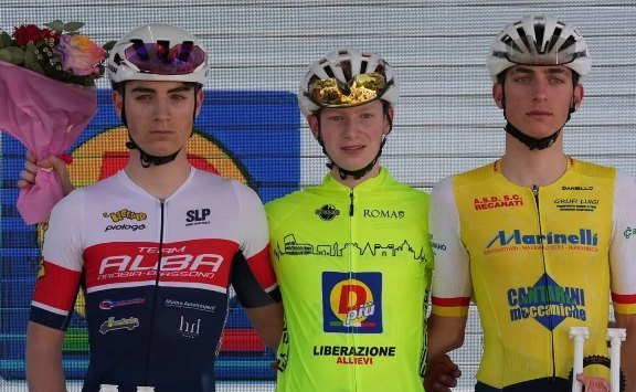 Roma – Liberazione Allievi : Gran Premio Ciclismo Oggi e Domani al marchigiano Davide Sdruccioli che “coglie l’attimo” nel finale di gara