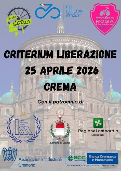 Crema (Cremona) – Ciclismo Femminile Categoria Donne Allieve : 6° Criterium Liberazione, 1)Nicole Bracco (SC Cesano Maderno), 2)Elisa Sansottera Paiusco (ju Green-Gorla Minore)