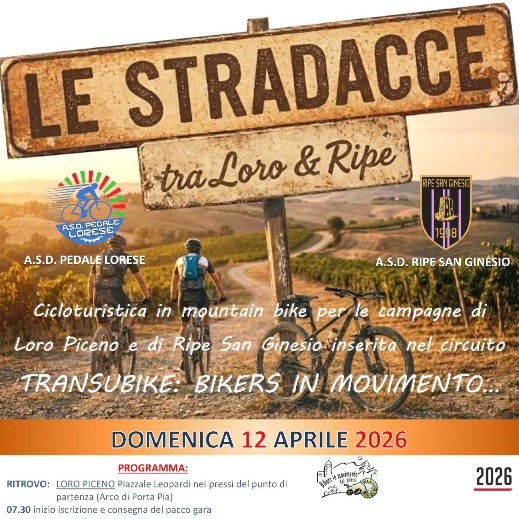 Loro Piceno (Macerata) – Mountain Bike nelle Marche : Le stradacce tra Loro Piceno e Ripe San Genesio