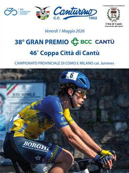 Cantù (Como) – Presentazione ufficiale 38° GP BCC Cantù-46° Coppa Città di Cantù e 4° Trofeo Rosa Città di Cantù