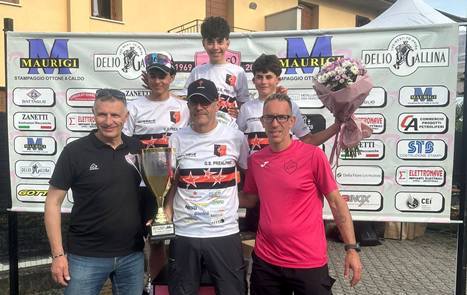 Ronco di Gussago (Brescia) – Esordienti 2° anno : Fabio Pisarra (GS Prealpino) come un’Aquila sulla Santissima