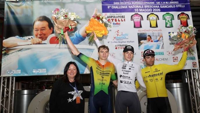 Sarezzo (Brescia) – Juniores : 8° Challange Nazionale Bresciana “Giancarlo Otelli) a Ruben Ferrari (Pool Cantù-GB Junior); Nella Top-Ten tre Atleti della Bustese Olonia