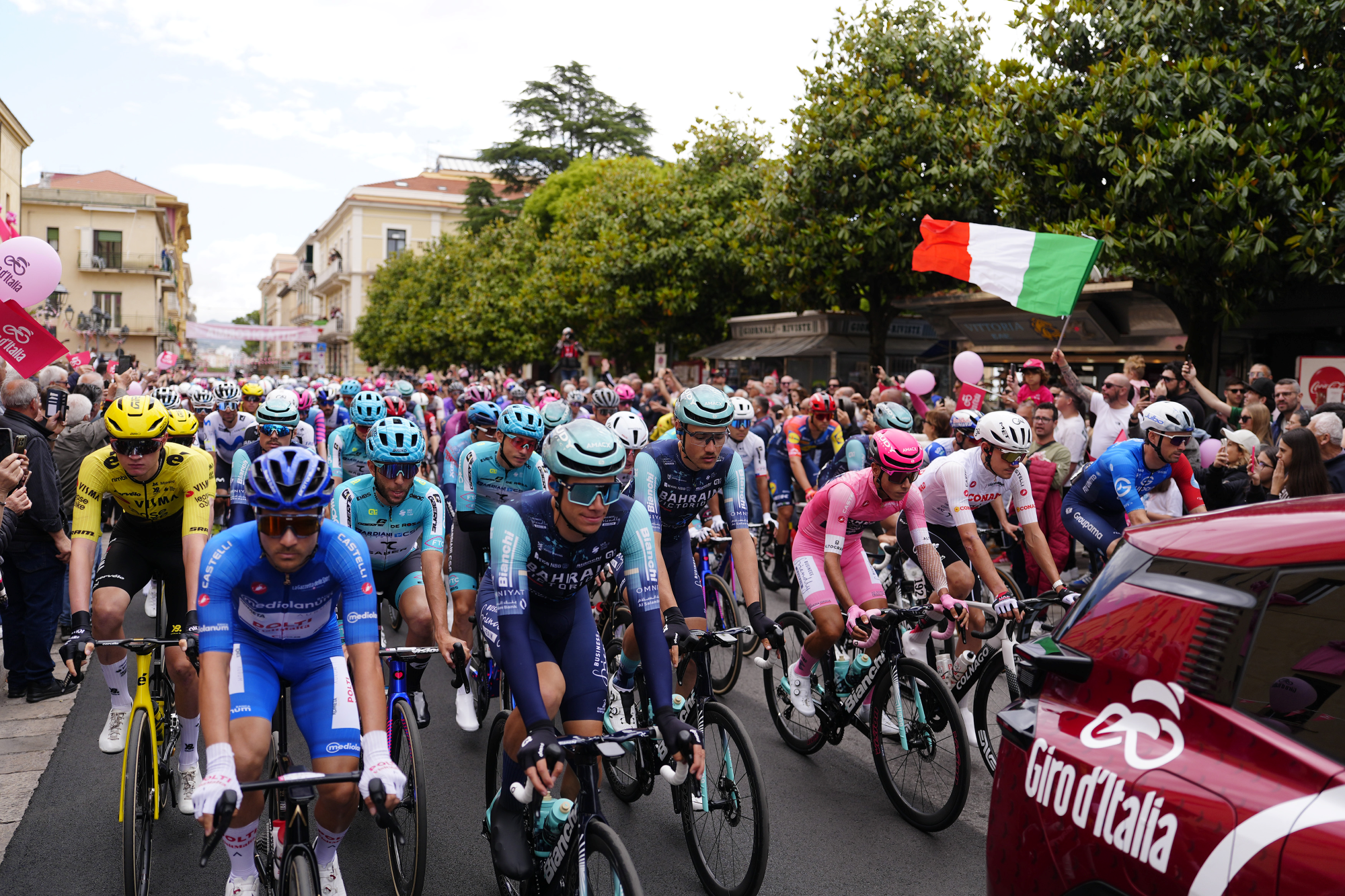 Blockhaus (Abruzzo) – 109° Giro D’Italia : Jonas Vingegaard (Team Visma Lease a Bike) vince la 7° tappa da Formia al Blockhaus