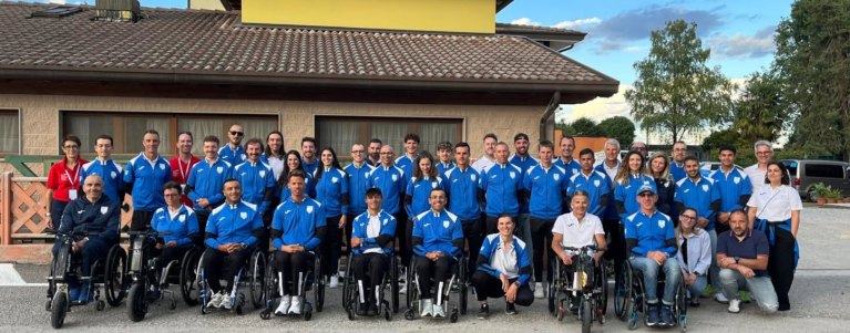 Maniago (Treviso) – Campionati Europei di Paraciclismo con 4 Italiani d’Oro; Tra loro Giacomo Salvalaggio, Cat. MC4 dell’UC Pregnana
