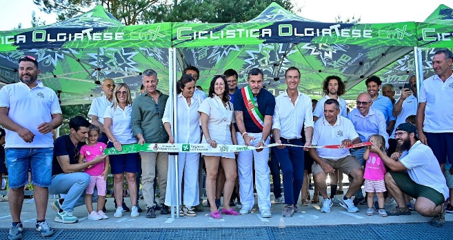 Olgiate Comasco (Como) – Inaugurata ad Olgiate Comasco la nuova Pista Bmx Race