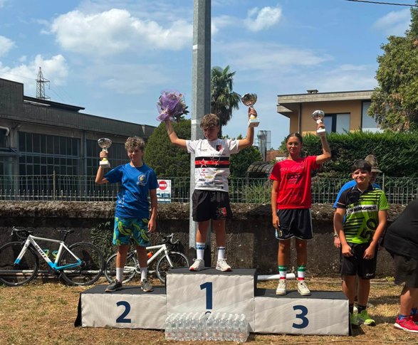 Quinzano di Sumirago (Varese) – Ciclismo Categorie Giovanissimi : 6° Trofeo Mario Vavassori A.M.-6° Trofeo Sergio Ginelli A.M.