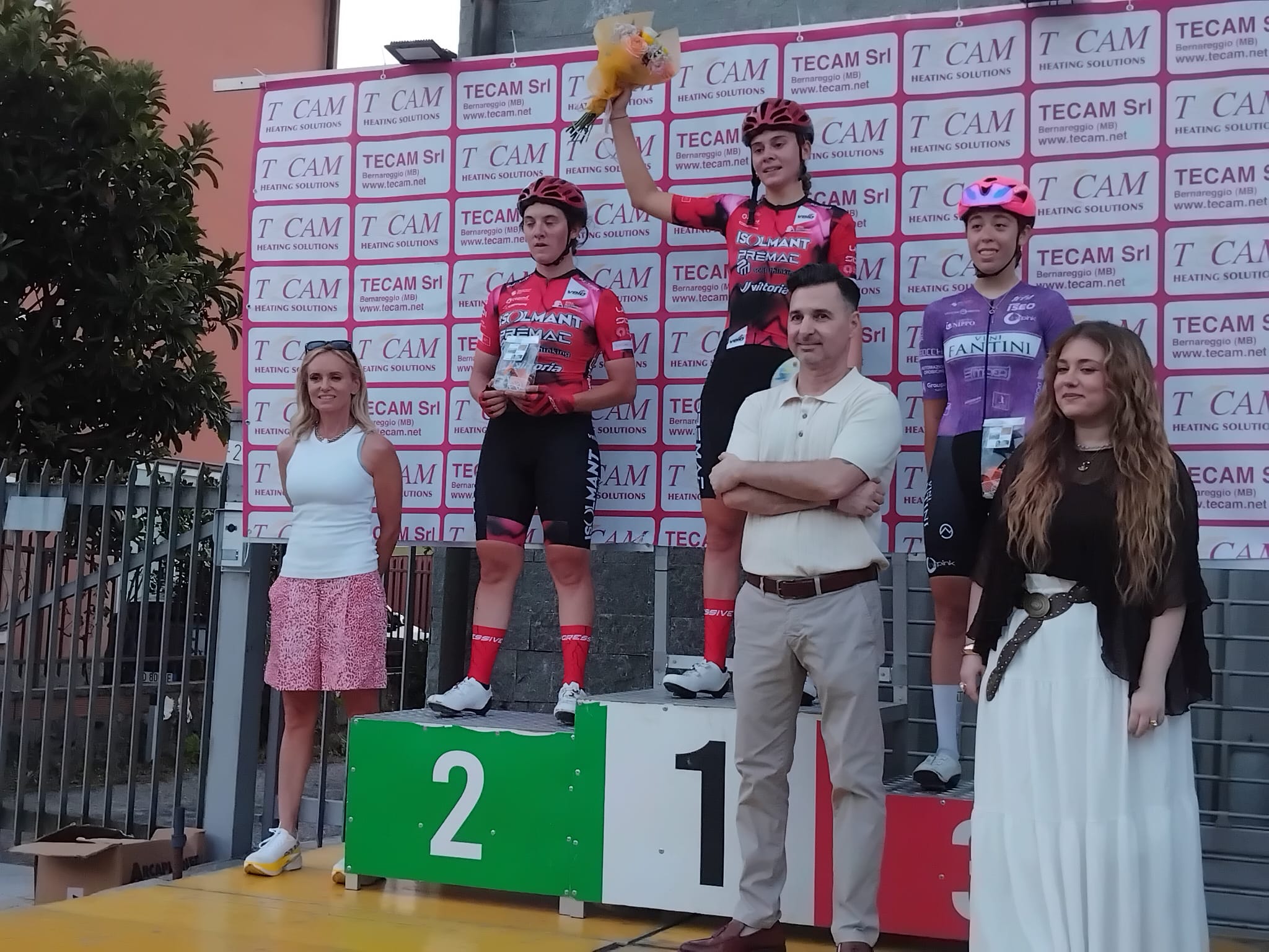Olgiate Molgora - Podio Scratch Donne Elite U23