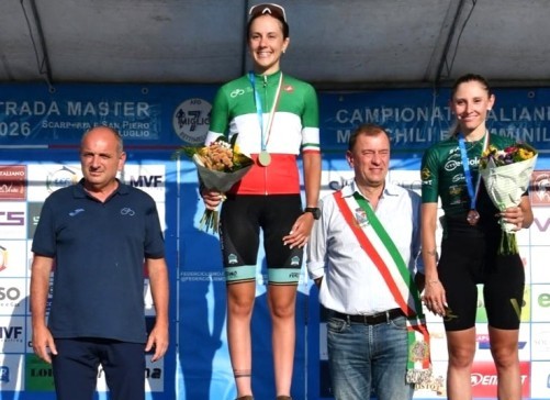 San Severino Marche (Macerata) – Festa per la neo Tricolore Master Women Mery Guerrini