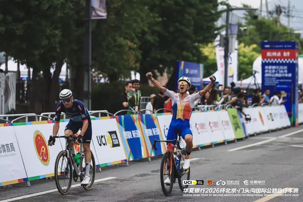 Zhaitangzhen in Cina (Tour of Mentougou) – Samuele Zoccarato al posto d’onore nella prima tappa
