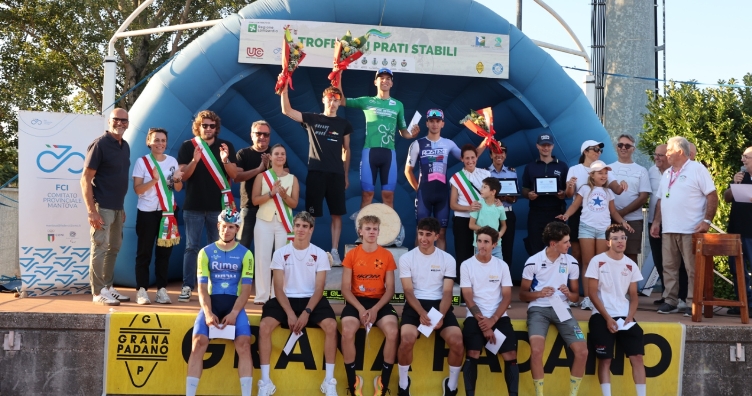 Marmirolo (Mantova) – Elite-U23, “6° Giro dei Prati Stabili” : Sebastiano Tavelli (Rime-Drali) si aggiudica la gara e il Titolo di Campione Regionale Lombardo Under 23