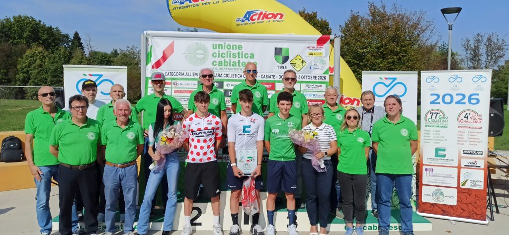 Cabiate (Como) – Allievi “Trofeo 70° Fondazione Unione Ciclistica Cabiatese” : 1° Gal Klun (Slovenia-Pogiteam Uae Generali)