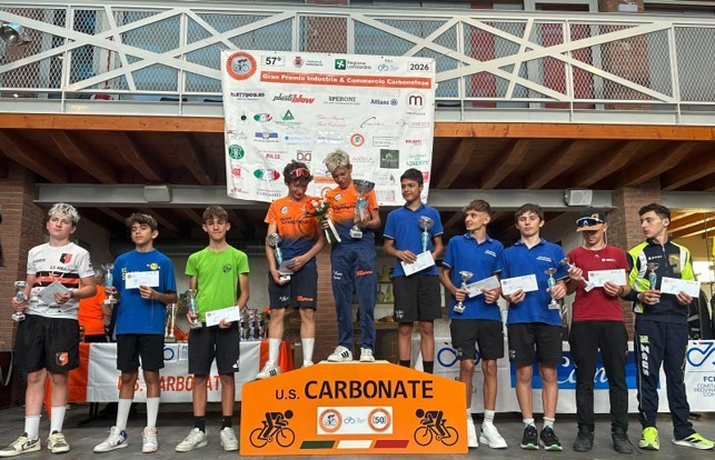 Carbonate (Como) – Esordienti 1° anno 57° GP Industria e Commercio : 1° Manuel Pupillo (Team Senaghese-Guerrini)
