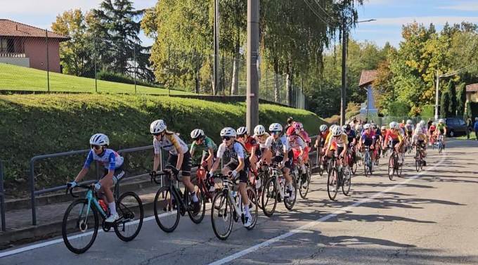 Bogogno (Novara) – Ciclismo Femminile “Gran Finale – Trofeo Rosa” Categoria Donne Esordienti : 1° Eva Kuchynskaya (Scuola Ciclismo Verso L’Iride)