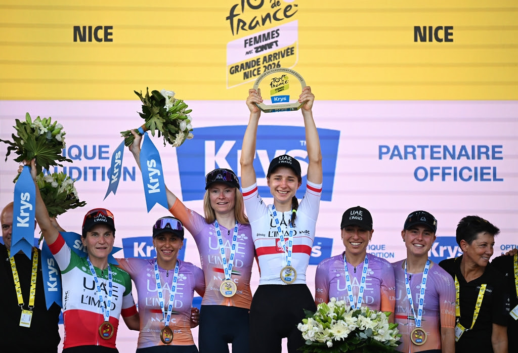 Aigle (Svizzera) – Ciclismo Femminile : L’UAE Imad Team è la miglior Squadra al Mondo