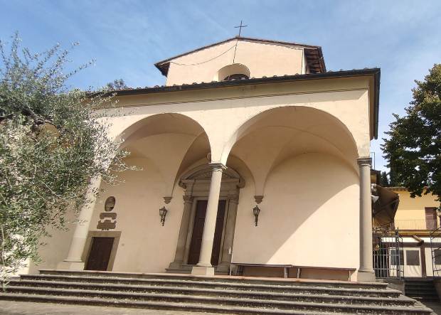 Santa Lucia alla Castellina (Firenze) – Maurizio Colligiani suona l’Adunata nr. 46 per i Giudici di Gara e i Direttori di Corsa del Ciclismo